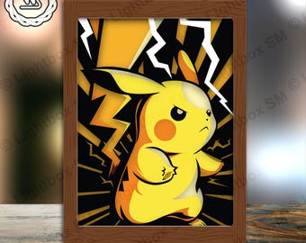 Pokemon 86 Papercut Light Box Template: 3D Shadow Box SVG (Digital Download)