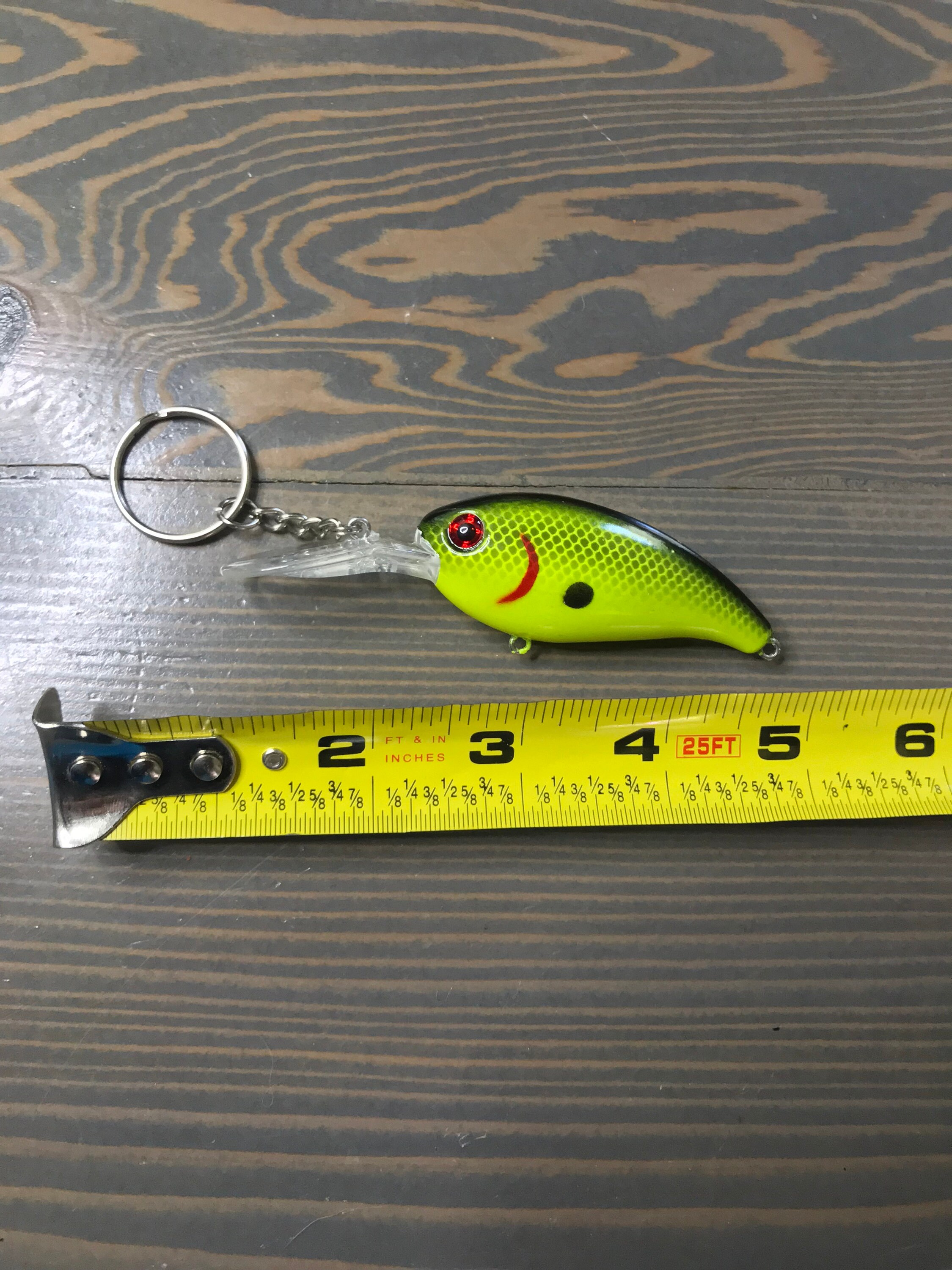 Fishing Lure Keychain Unique Keychains Etsy