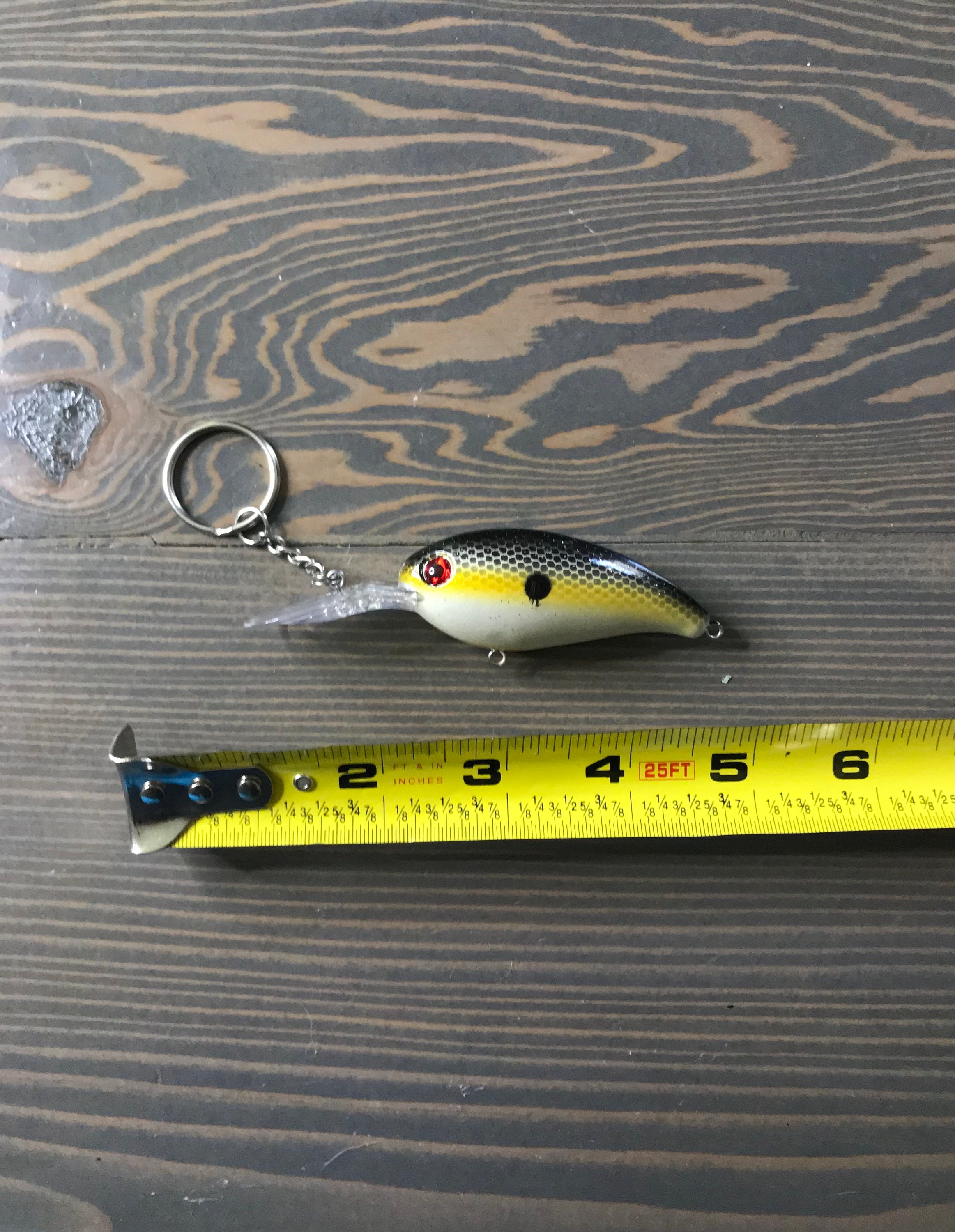 Fishing Lure Keychain Unique Keychains Etsy