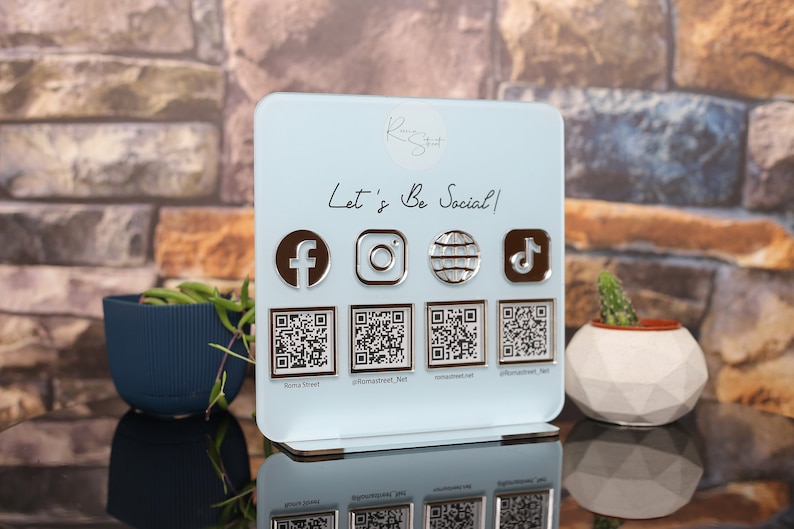 QR code sign	social media sign	social sign	Instagram sign	payment sign	facebook sign	venmo sign	acrylic sign	qr code sign busines	cashapp sign	salon sign	business sign	qr sign