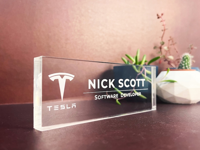 desk name plate	office desk plate	office desk sign	custom name plate	name plate	name sign	Personalized	Name Plaque	Personalized Sign	Teacher Name Plate	acrylic name plate	18th birthday gift	Boss Lady