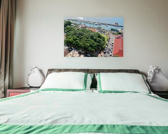 Lahaina Banyan Tree - Hawaii Landscape | Maui, Hawaii Wall Art | Metal Print Wall Decor | Lava | Photography | Mountains | Royal Lahaina