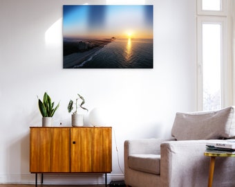 Stratus Sunrise on Myrtle Beach | Myrtle Beach Wall Art | Home Decor | Custom Metal Print | Sunrise Photography | South Carolina Photography