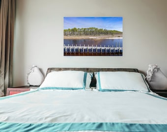 Sand Pine Forest - Perdido Bay | Pensacola, Florida | Florida Photography | Gluf of Mexico | Boating | Wall Art | Home Decor | Metal Print