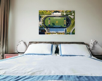 Home of the Wolves - Clarkston, Michigan | Football | Clarkston | Stadium | Wall Art | Home Decor | Metal Print