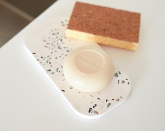 Porte-savon en Diatomite I Support savon I Porte savon salle de bain et cuisine