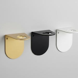 Dozownik mydła montowany na ścianie | Mydelniczka prysznicowa | Uchwyt na butelkę z pompką | Uchwyty na butelki | Z wierceniem lub bez