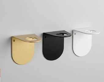 Support distributeur à savon mural I Porte-savon pour la douche I Porte-bouteille à pompe I Portes-flacons I Avec ou Sans perçage