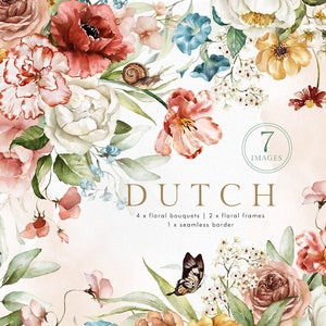 Aquarelle Pêche Rose Blush Vert bleu jaune papillon eucalyptus bouquet fleurs invitation de mariage clipart floral png feuilles rose couronne