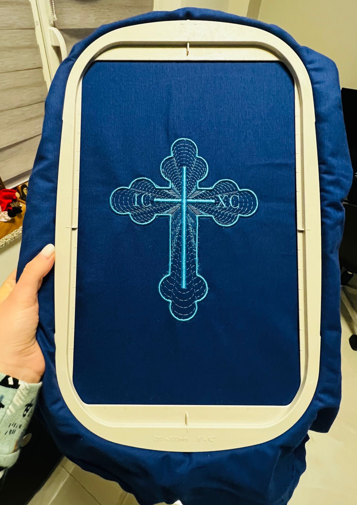 Orthodox Cross Embroidery Design Etsy