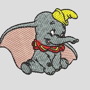 Embroidery Design with Dumbo