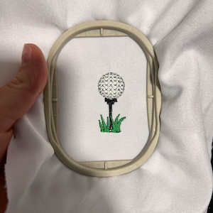 Golf Ball Embroidery Design