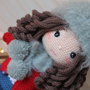 Crochet Doll: Handmade Amigurumi Doll with Detachable Outfit