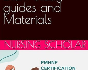 PMHNP Certification Exam study guides and materials
