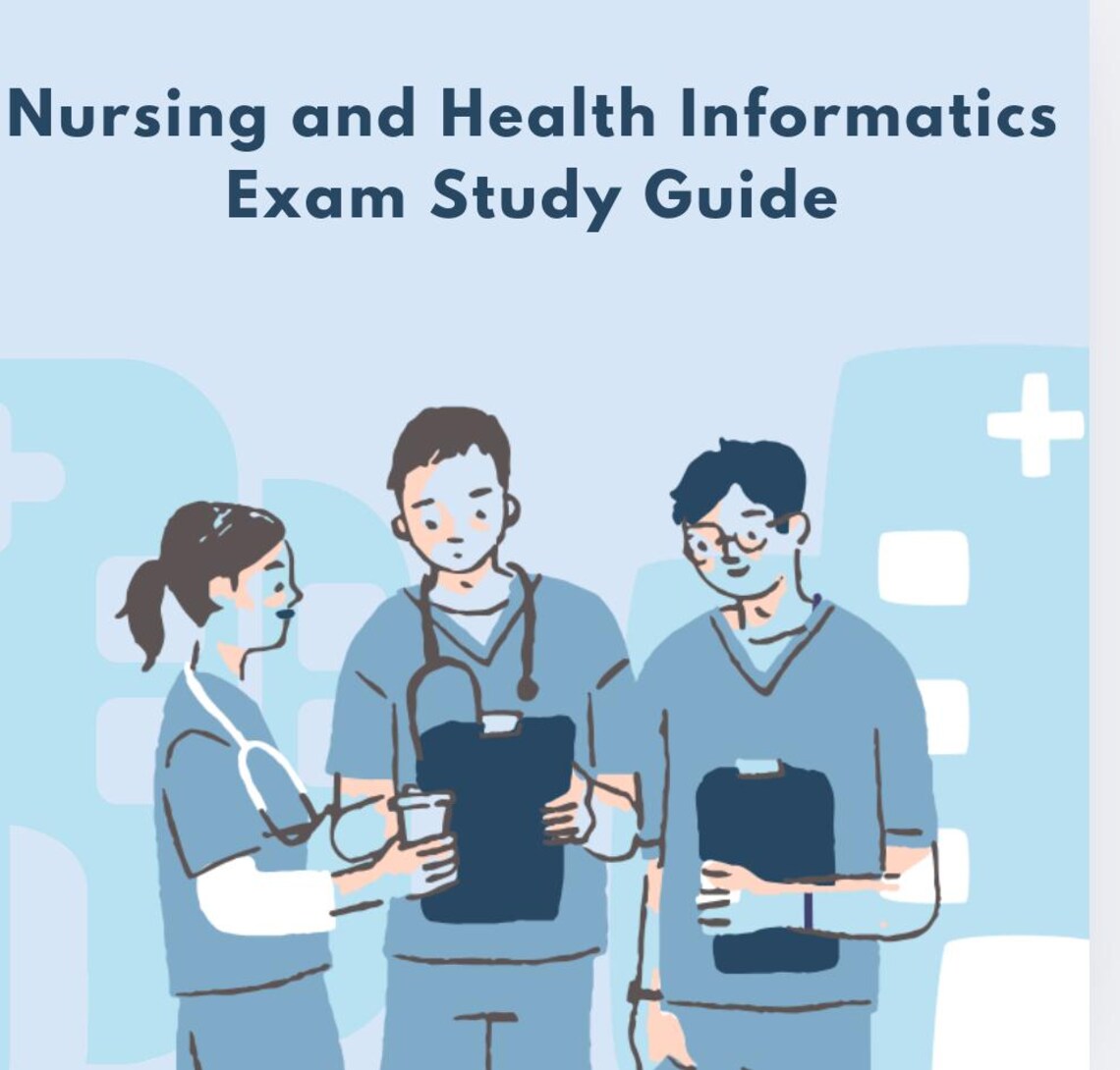 Nursing and Health Informatics Exam Study Guide - Etsy