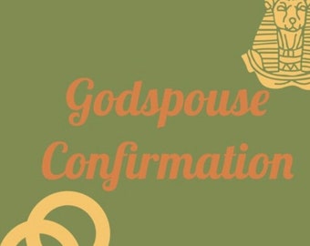Godspouse Confirmation