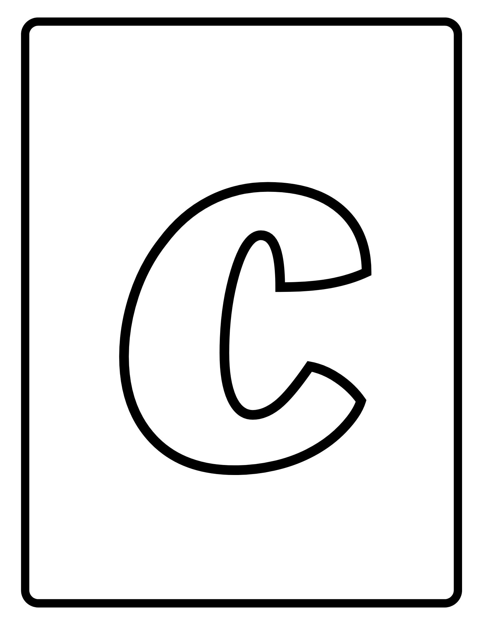 Lowercase Alphabet Letters | ABC Alphabet Coloring Pages for Kids and