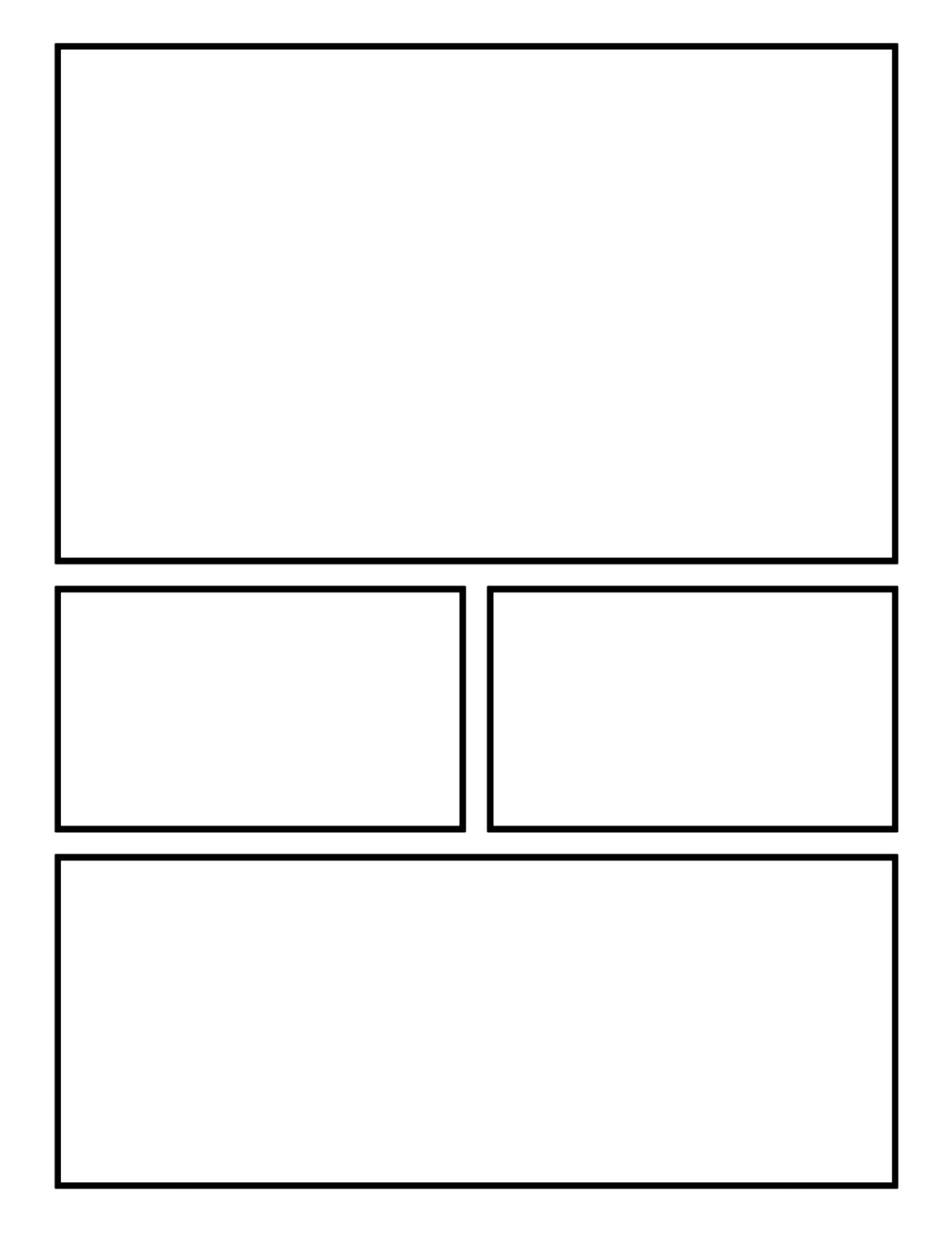 Comic Strip Paper : Blank Comic Creation Book For Kids: Over 100 Templates,  Big Blank Comic Book Pages For Kids (Blank Comic Books)