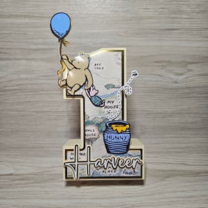 Winnie the Pooh 3D Letter