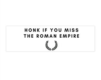 Roman Empire Bumper Sticker