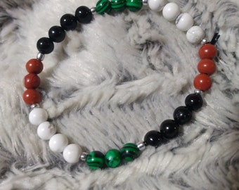Bracelet de perles Palestine