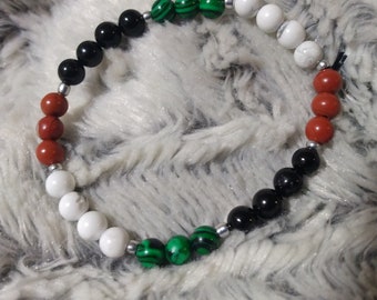 Fundraising Palestine Beaded Bracelet