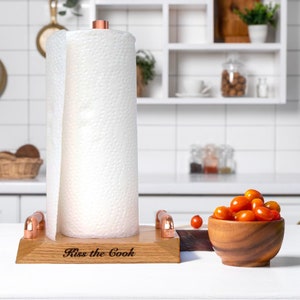 Mothers&#39;s Day Gift - Gift for Mom - Paper Towel Holder - Kitchen Roll Holder - Kitchen Decor - Personalized Gift - Home Decor - Housewarming