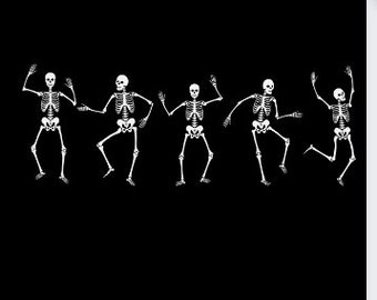 Skeleton Dancing SVG