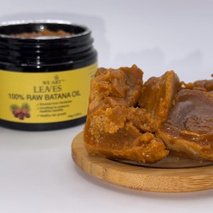 100% Pure Organic Batana Oil – Hair Growth & Scalp Repair, Raw and Unrefined from Honduras