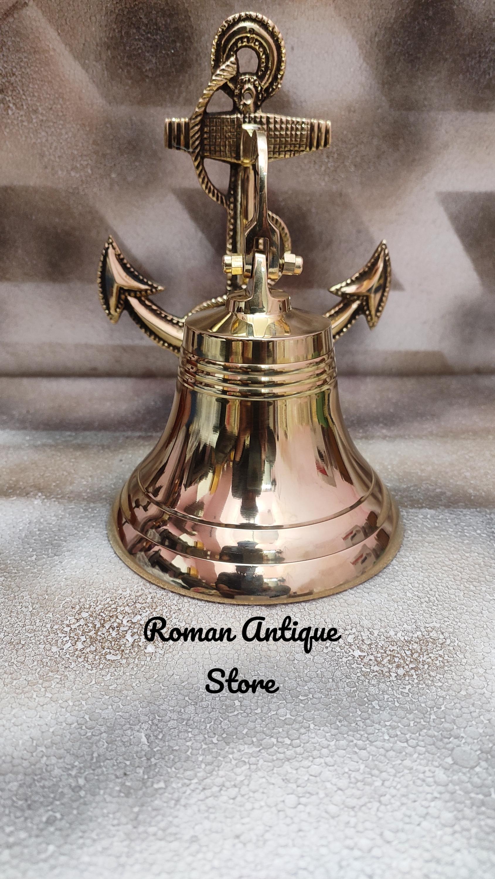 Bass FIE Bell, Antique Finish - Nautical Home Déco Gift