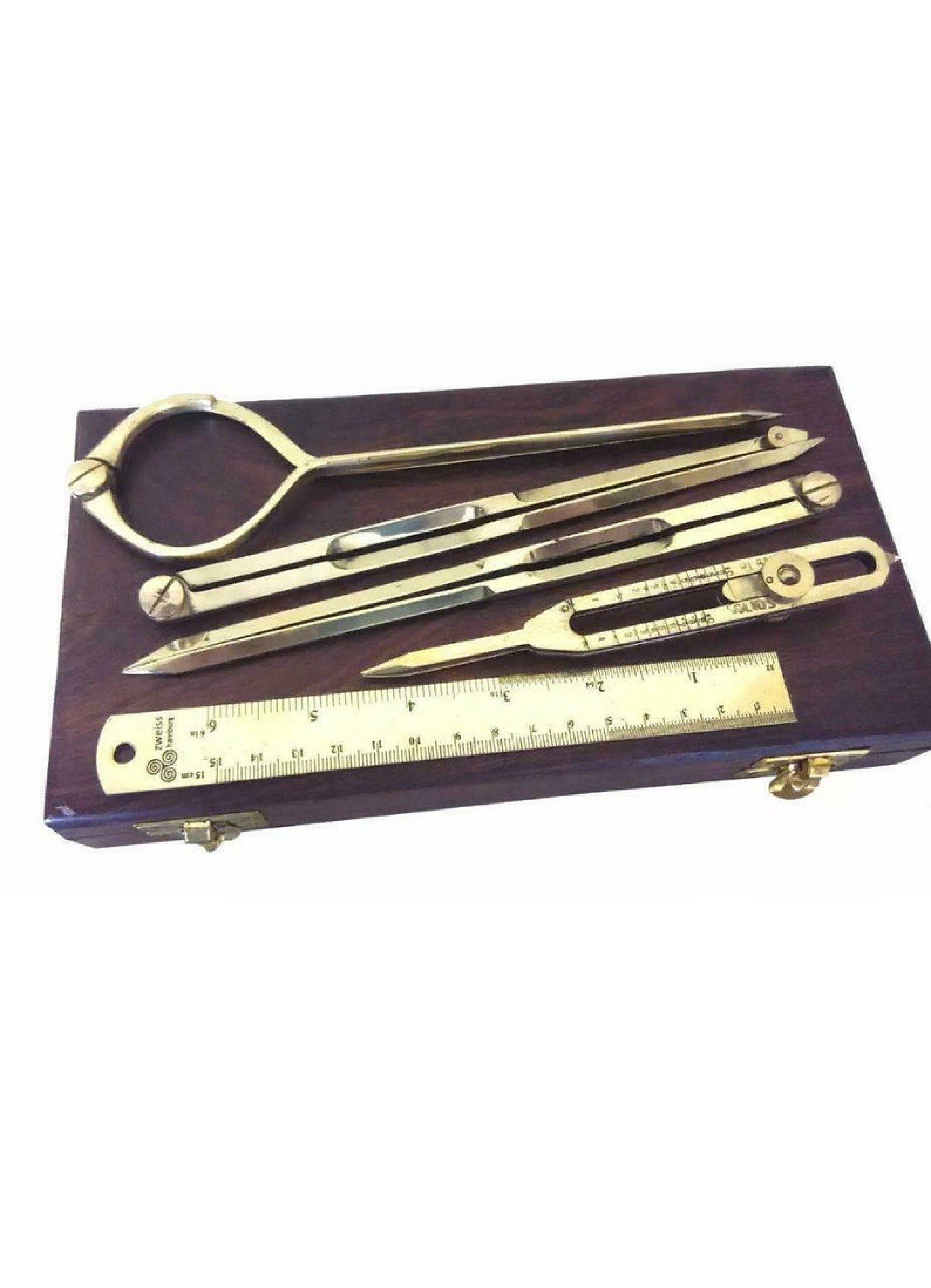 Brass Drafting Tool Proportional Divider Compass Scientific