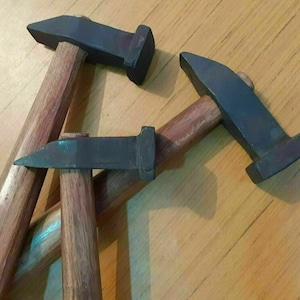 Hammer Blacksmith Useful Tools Hammer Heavy Iron With Wooden Handle SET OF 3