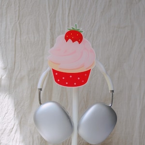Cute Cake Headphone Stand - Headset Holder Cute-Gamer Girl Decor-Gaming Accessories Cute