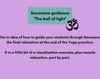 Yoga - Yoga Class Plan - Yoga Class Sequence - Yoga Sequence - Yoga Sequence Planner - Yoga Planner - Yoga Relaxation - Savasana - PDF