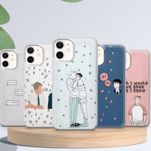 Heartstopper Show Phone Case Netflix Cover Nick, iPhone 14,  13, 12 Pro, 11, XR, XS, 7, 8+, Samsung A12, A52, A51, A32, Galaxy S20fe, S21 E1