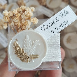 Personalized Soy Wax Candle Favors: Wedding, Shower, Party