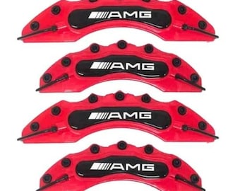 Brake caliper cover for mercedes 4 matic c e ml gla glb glc gle amg class benz