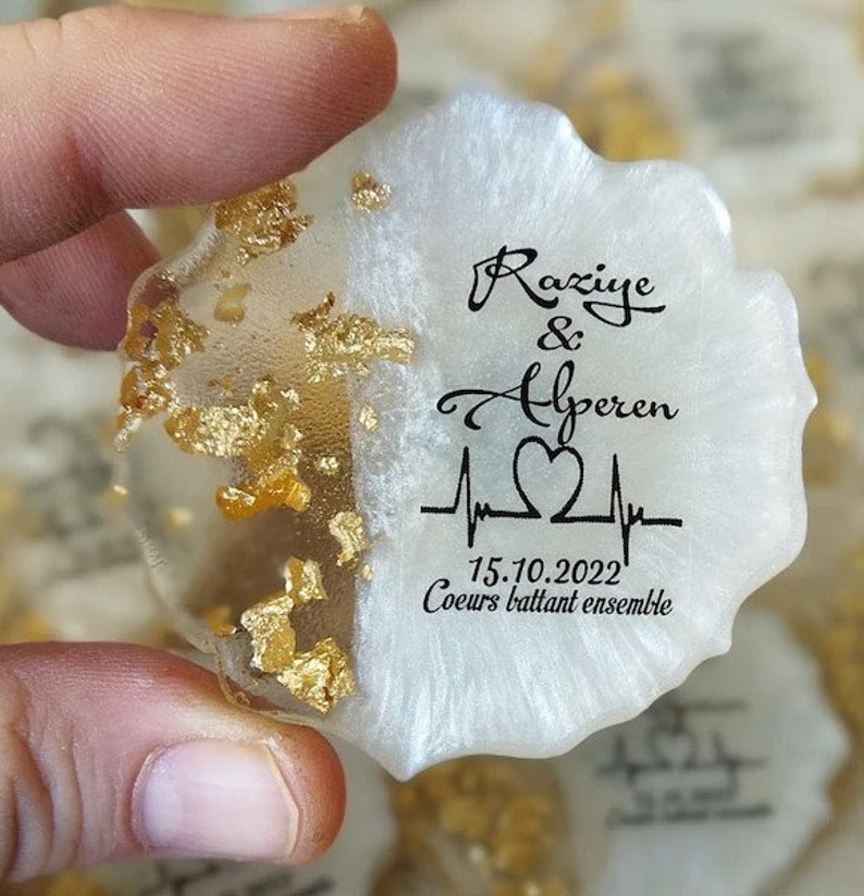 Custom Wedding Favors Fridge Set Etsy