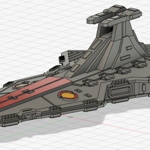 Venator-Class Star Destroyer STL File