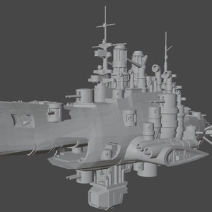Dieselpunk Airship STL File