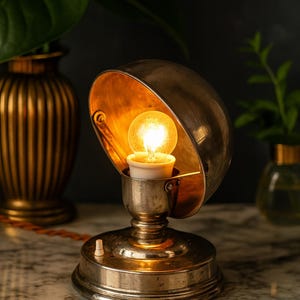 Bauhaus Table Lamp in the style of Gilardi & Barzaghi
