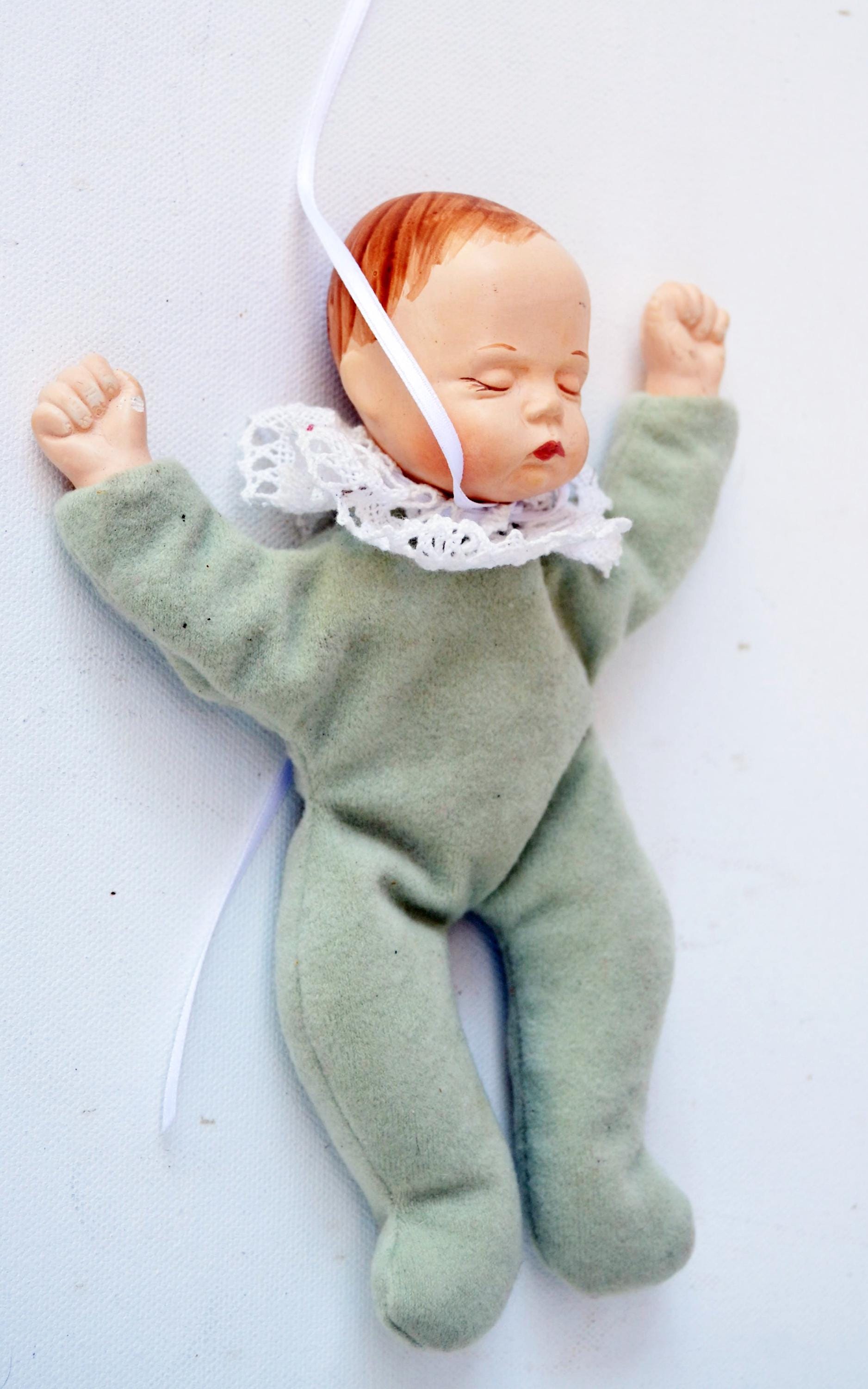 Vtg Boots Tyner Sugar Lump Porcelain Head Baby Doll 7