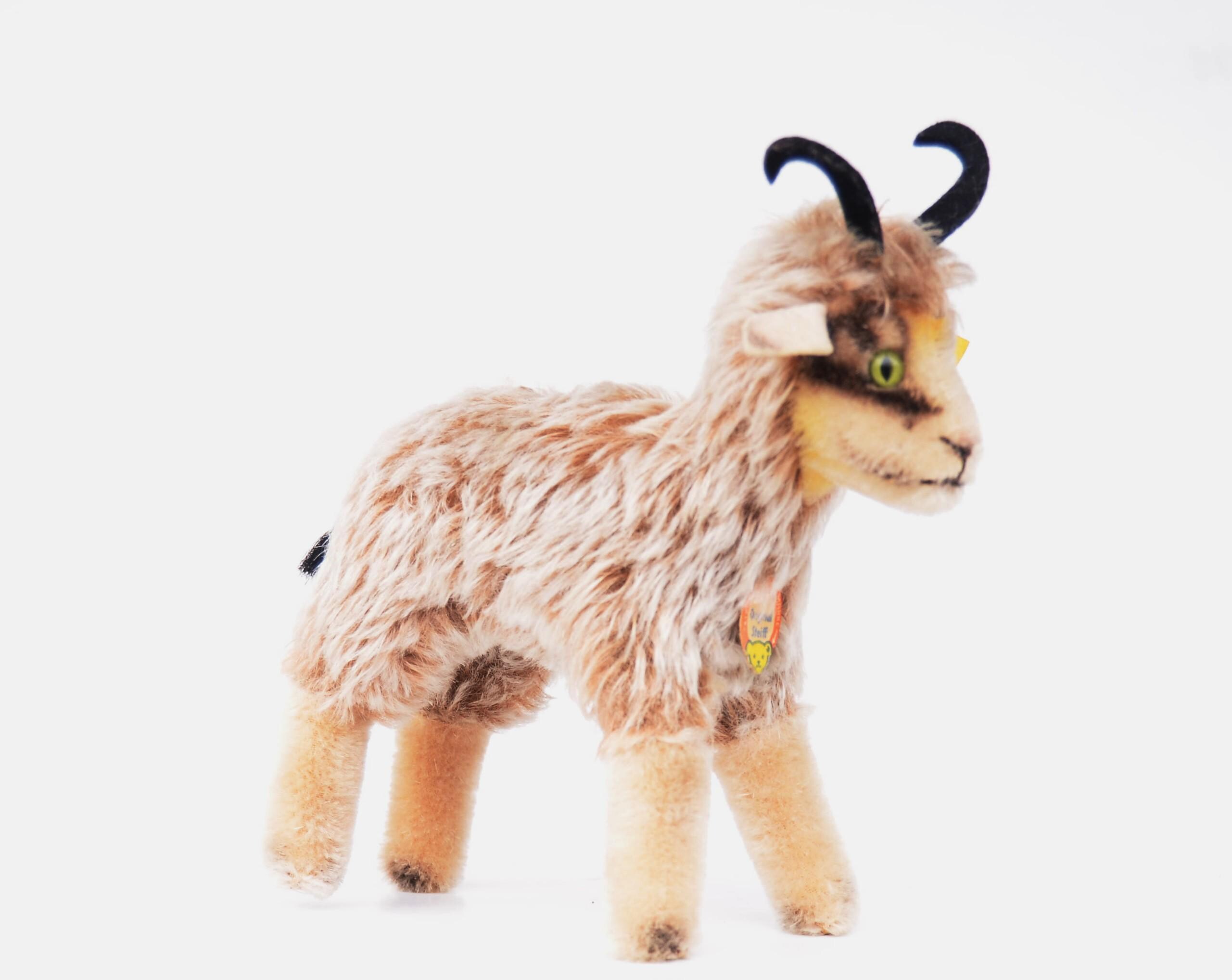 Vintage Goat Chamois NO. 6317.00 Toy Mohair Plush STEIFF - Etsy