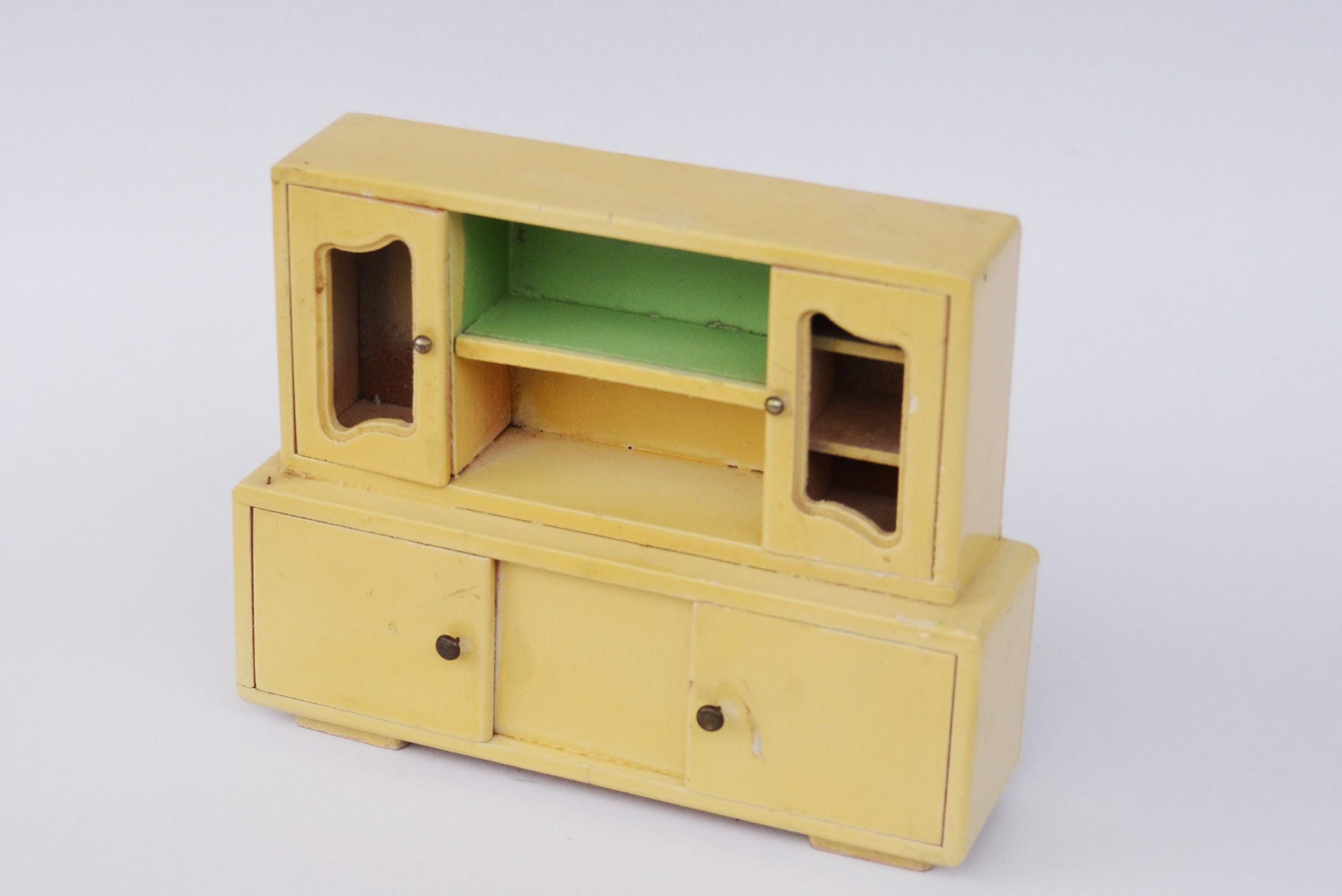 Mobilier De Poupée Crailsheimer Spielsachen – Salon Vintage, Made In Western Germany