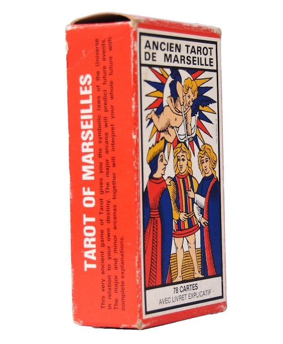 Vintage Cards Tarot of Marseilles Grimaud 1963 - Complete - Etsy