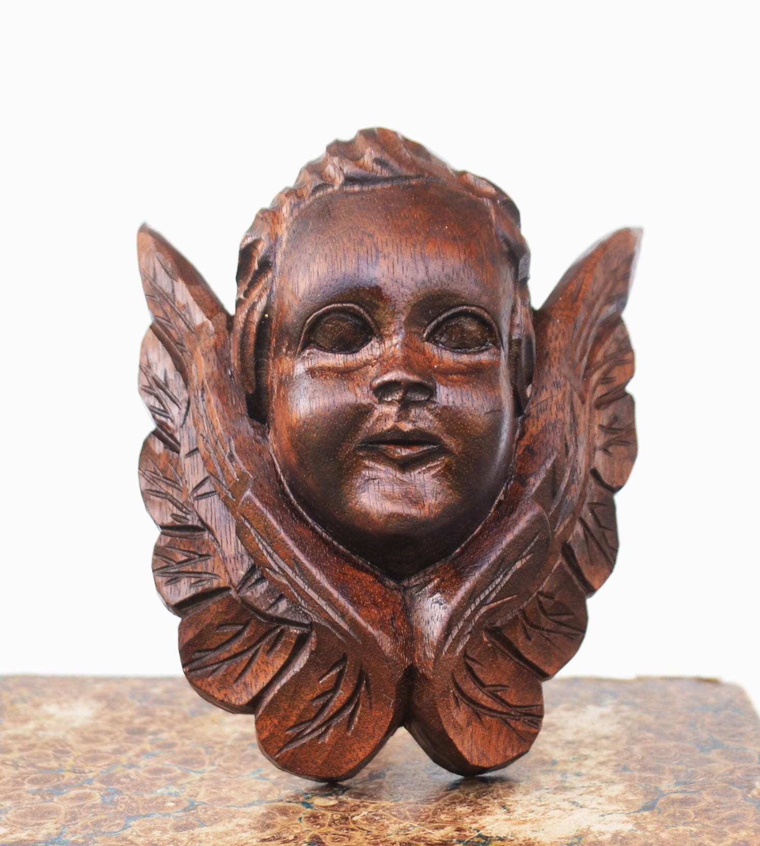 Winged Cherub琴弾天使1870sブロンズ彫刻FoundryMarks Winged Cherub琴弾天使1870sブロンズ彫刻FoundryMarks - メルカリ