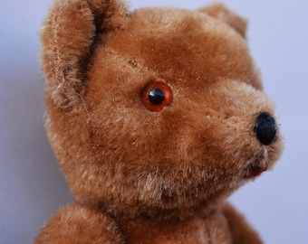 Vintage Steiff/ Hermann teddybeer speelgoed mohair jointed pluche