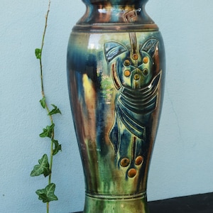 Glazed Vase Ceramic first quarter of the 20th century - Flanders - Belgium Thulin