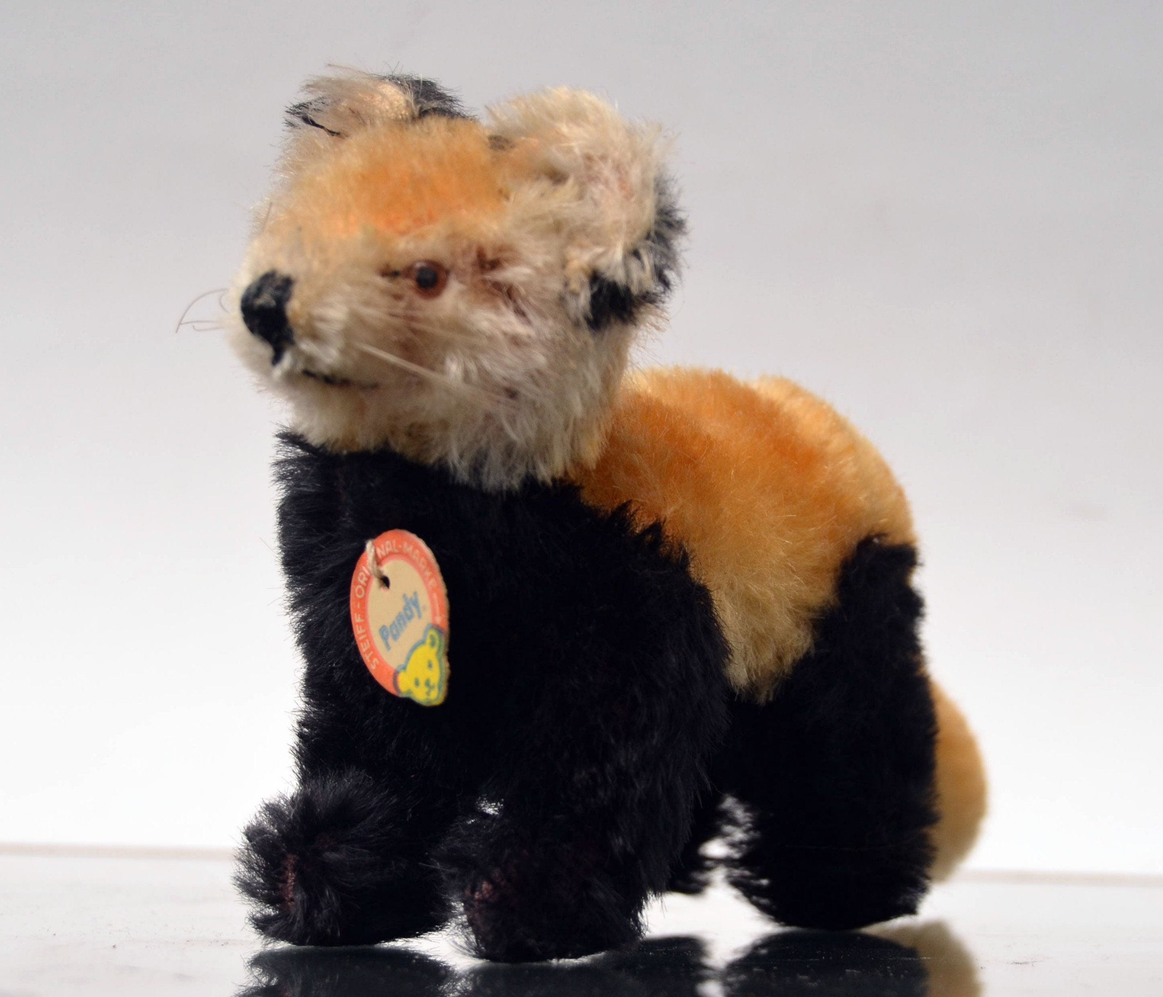 Vintage Toy Mohair Steiff Indian Red Panda - 60s - Etsy