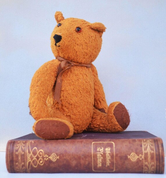 Ours En Peluche Articulé 40cm - Fait Main à L'ancienne